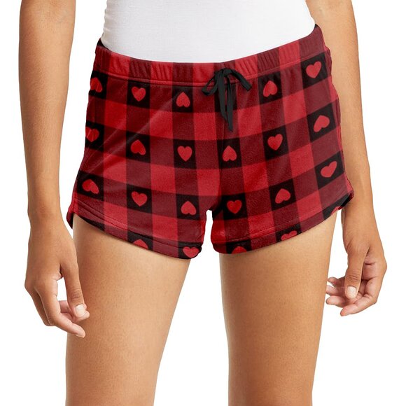 Women's Soft Comfy Breathable Velour Velvet Shorts with Flexible Drawstring Fit - Picture 1 of 16